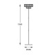 Торшер Zuma Line F0496-03G-F7AC Helios G9 3x33W IP20 золотой (5907925003794)