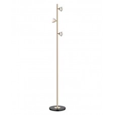 Торшер Zuma Line F0603-03A-F7B1 Boston LED 3x5W 3000K 1650Lm IP20 золотой (5907925003695)