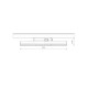 Трековый светильник Nowodvorski 12394 Profile Focus Linear LED 1x15W 3000K 1300Lm IP20 черный