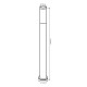 Уличный светильник Goldlux 338099 Livia E27 1x10W IP44 бежевый