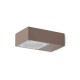 Уличный светильник Ideal Lux 318196 Sirio GX53 1x9W IP65 коричневый