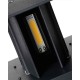 Вуличний світильник з датчиком руху Kanlux 28994 Reka LED 1x7W 4000K 340Lm IP54 графітовий
