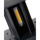 Вуличний світильник з датчиком руху Kanlux 28995 Reka LED 1x7W 4000K 340Lm IP54 графітовий