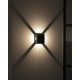 Вуличний світильник Kanlux 39181 Refazi LED 1x6W 4000K 60Lm IP54 графітовий