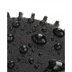 Вуличний світильник Kanlux 46201 Radilo GU10 2x11W IP44 чорний