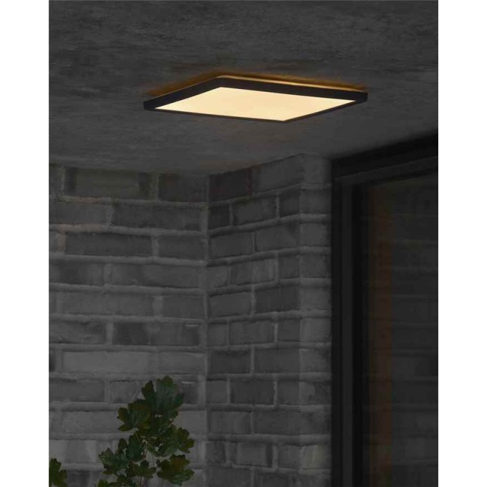 Вуличний світильник Nordlux 2618356103 Oja Outdoor Square LED 1x14W 3000K 1600Lm IP54 чорний