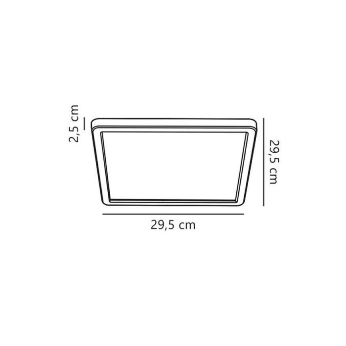Вуличний світильник Nordlux 2618356103 Oja Outdoor Square LED 1x14W 3000K 1600Lm IP54 чорний