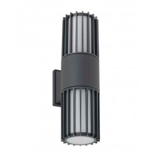 Вуличний світильник TK Lighting 11507 Ribo E27 2x15W IP54 сірий
