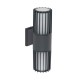 Вуличний світильник TK Lighting 11507 Ribo E27 2x15W IP54 сірий