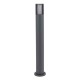 Вуличний світильник TK Lighting 16172 Ribo E27 1x15W IP54 сірий