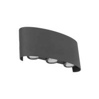 Уличный светильник TK Lighting 18085 Arrow LED 6x1W 3000K 480Lm IP54 серый
