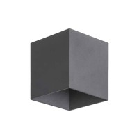 Уличный светильник TK Lighting 18086 Cube LED 2x5W 3000K 650Lm IP54 графитовый