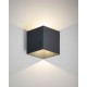 Вуличний світильник TK Lighting 18086 Cube LED 2x5W 3000K 650Lm IP54 графітовий