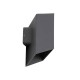 Вуличний світильник TK Lighting 18086 Cube LED 2x5W 3000K 650Lm IP54 графітовий