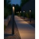 Вуличний світильник TK Lighting 19002 Sena M LED 1x5W 3000K 150Lm IP65 графітовий