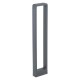 Вуличний світильник TK Lighting 19005 Arius L LED 1x10W 3000K 480Lm IP54 графітовий