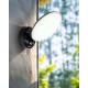 Вуличний світильник з датчиком руху Goldlux 333797 Olaf LED 1x10W 4000K 1200Lm IP44 чорний