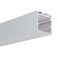LED профіль підвісний з розсіювачем PC матовий опал, 2м KLOODI KLP3535 2 MX