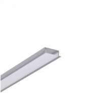 LED профіль з розсіювачем PC матовий опал, 3м KLOODI KLP3513 3