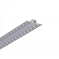 LED профіль під шпаклівку. Розсіювач PC морозний в комплекті. 3м KLOODI KLP1010TR 3