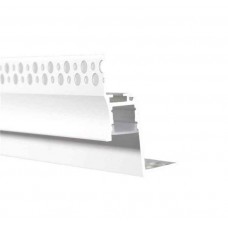 LED профиль врезной, эффект "теневого шва" с рассеивателем PC, 3м KLOODI KLP4062TR 3