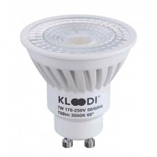 Лампа LED GU10 7W 3000К 700Lm KLOODI KDGU10-7WSMD 3K 60D