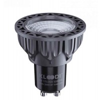 Лампа LED GU10 5WCOB 3000K 450Lm DIM KLOODI KDGU10-QL 5WCOB 3K 60D BK DIM