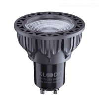 Лампа LED GU10 5WCOB 4000К 450Lm DIM KLOODI KDGU10-QL 5WCOB 4K 60D BK DIM