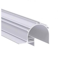 LED профіль врізний, ефект "тіньового шва" з розсіювачем PC, 2м KLOODI KLP10068 2