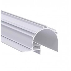 LED профиль врезной, эффект "теневого шва" с рассеивателем PC, 2м KLOODI KLP10068 2