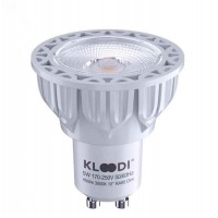Лампа LED GU10 5WCOB 3000К 450Lm DIM KLOODI KDGU10-QL 5WCOB 3K 60D WH DIM