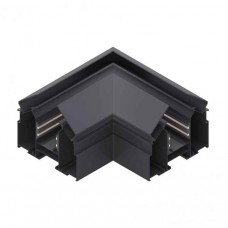 Соединение угловое (потолок-потолок) для магнитного трека под гарпун для натяжного потолка KLOODI KDMG-HARPOON ZM 90 BK