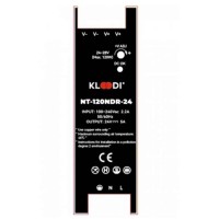 Блок питания на динрейке 120W 24V IP20 KLOODI KDPS-NDR 120 24V