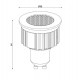 Лампа LED GU10 5WCOB 3000К 450Lm HONEYCOMB FILTER DIM KLOODI KDGU10-HC 5WCOB 3K 36D WH DIM