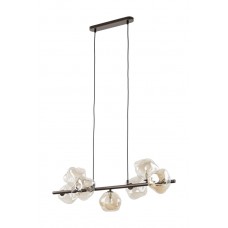 Підвісний світильник, люстра TK Lighting 11033 Lava G9 7x8W IP20 коричневий