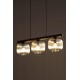 Подвесной светильник, люстра TK Lighting 11069 Salvia E14 3x10W IP20 коричневый