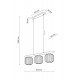 Подвесной светильник, люстра TK Lighting 11069 Salvia E14 3x10W IP20 коричневый