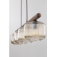 Подвесной светильник, люстра TK Lighting 11070 Salvia E14 4x10W IP20 коричневый