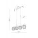 Подвесной светильник, люстра TK Lighting 11070 Salvia E14 4x10W IP20 коричневый
