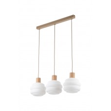Подвесной светильник, люстра TK Lighting 11091 Melia E27 3x15W IP20 бежевый