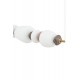 Підвісний світильник, люстра Nowodvorski 11699 Ceramic Horizontal LED 1x26W 3000K 2000Lm IP20 білий