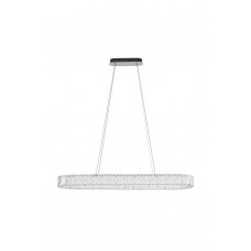 Підвісний світильник, люстра Nowodvorski 11707 Luxora Oval LED 1x40W 3000K 3600Lm IP20 хром