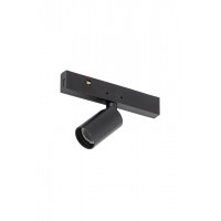 Магнитный трековый светильник Nowodvorski 11712 NANO-LVM Spot LED 1x1W 3000K 65Lm IP20 черный