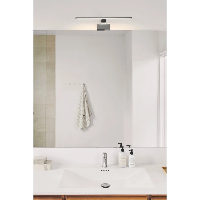 Светильник подсветка для зеркала Nordlux 2110701033 Marlee LED 1x8.9W 3000K 800Lm IP44 хром Светильник подсветка для зеркала Nordlux 2110701033 Marlee LED 1x8.9W 3000K 800Lm IP44 хром