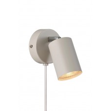 Бра, настінний світильник Nordlux 2113251009 Explore GU10 1x7W IP20 бежевий