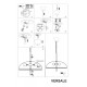 Подвесной светильник, люстра Nordlux 2220053003 Versale E27 2x60W IP20 черный