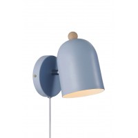 Бра, настенный светильник Nordlux 2412671006 Gaston E27 1x15W IP20 голубой