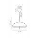 Подвесной светильник, люстра Nordlux 2420013001 Versale E27 2x40W IP20 белый