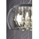Підвісний світильник, люстра Goldlux 310613 Romeo G9 6x8W IP20 хром