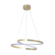 Люстра Goldlux 328052 Zefira LED 1x40W 4000K 3700Lm IP20 золотая